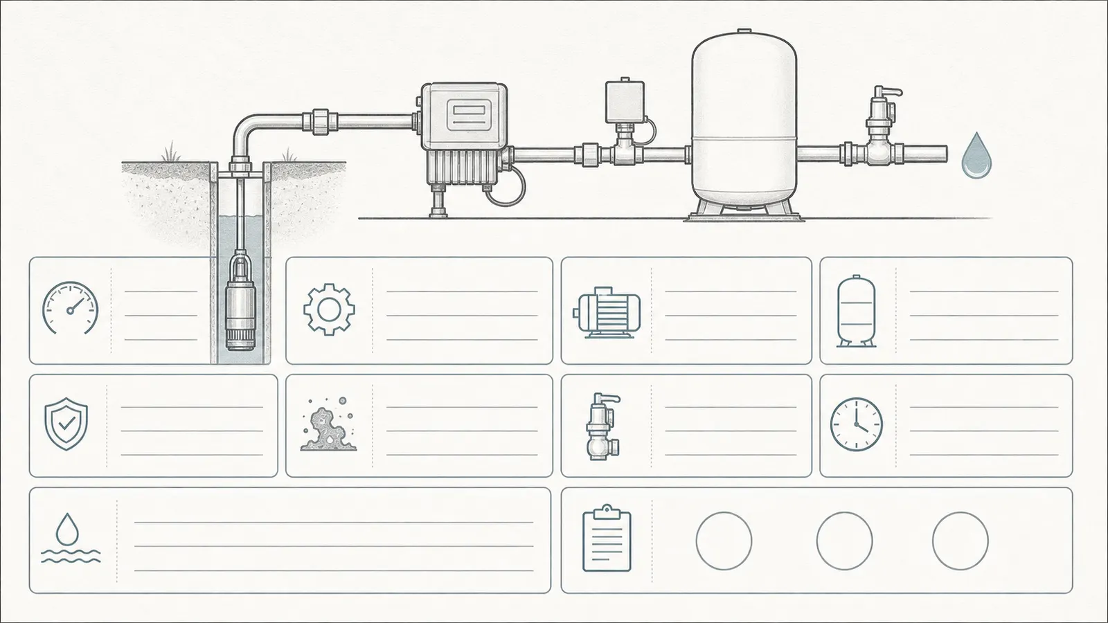 Quote-ready record linking readings, equipment labels, tank rating, relief valve, and next action