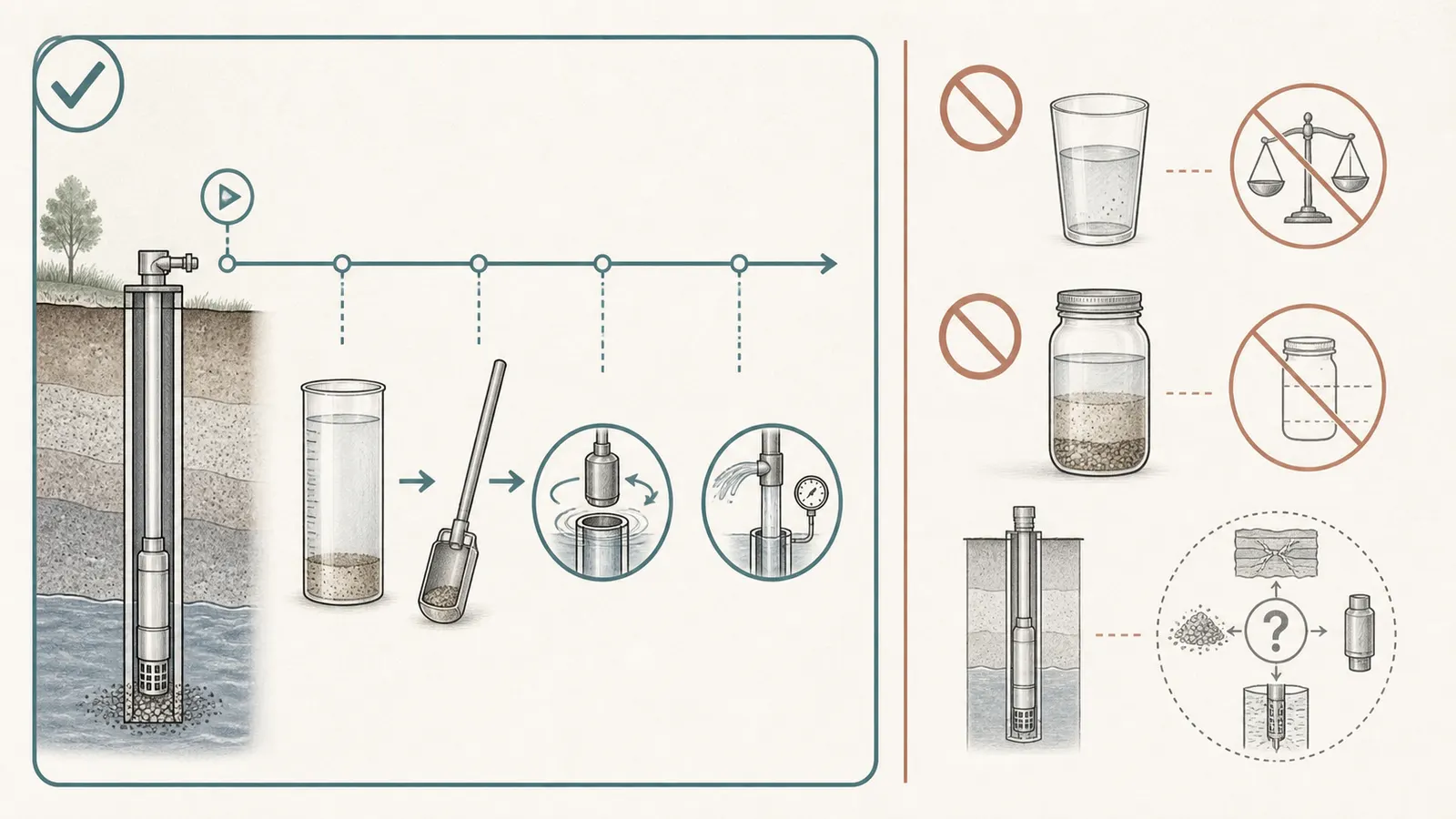 What the 5 ppm sand reference covers and what it does not prove