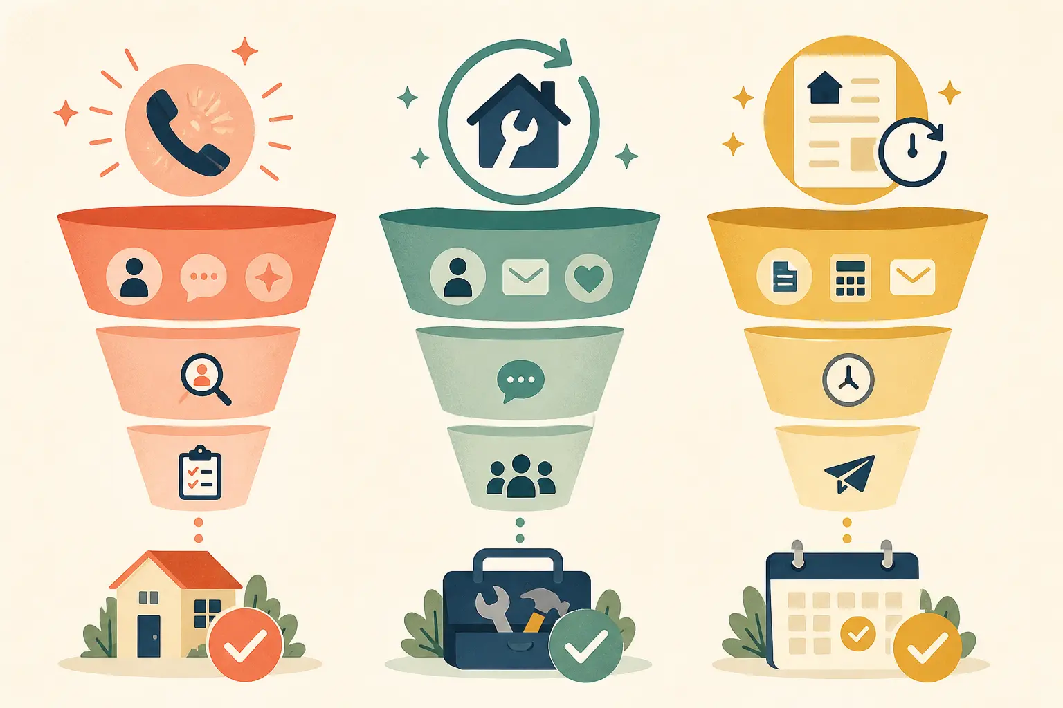 Illustration of a Monday-morning well contractor reactivation checklist