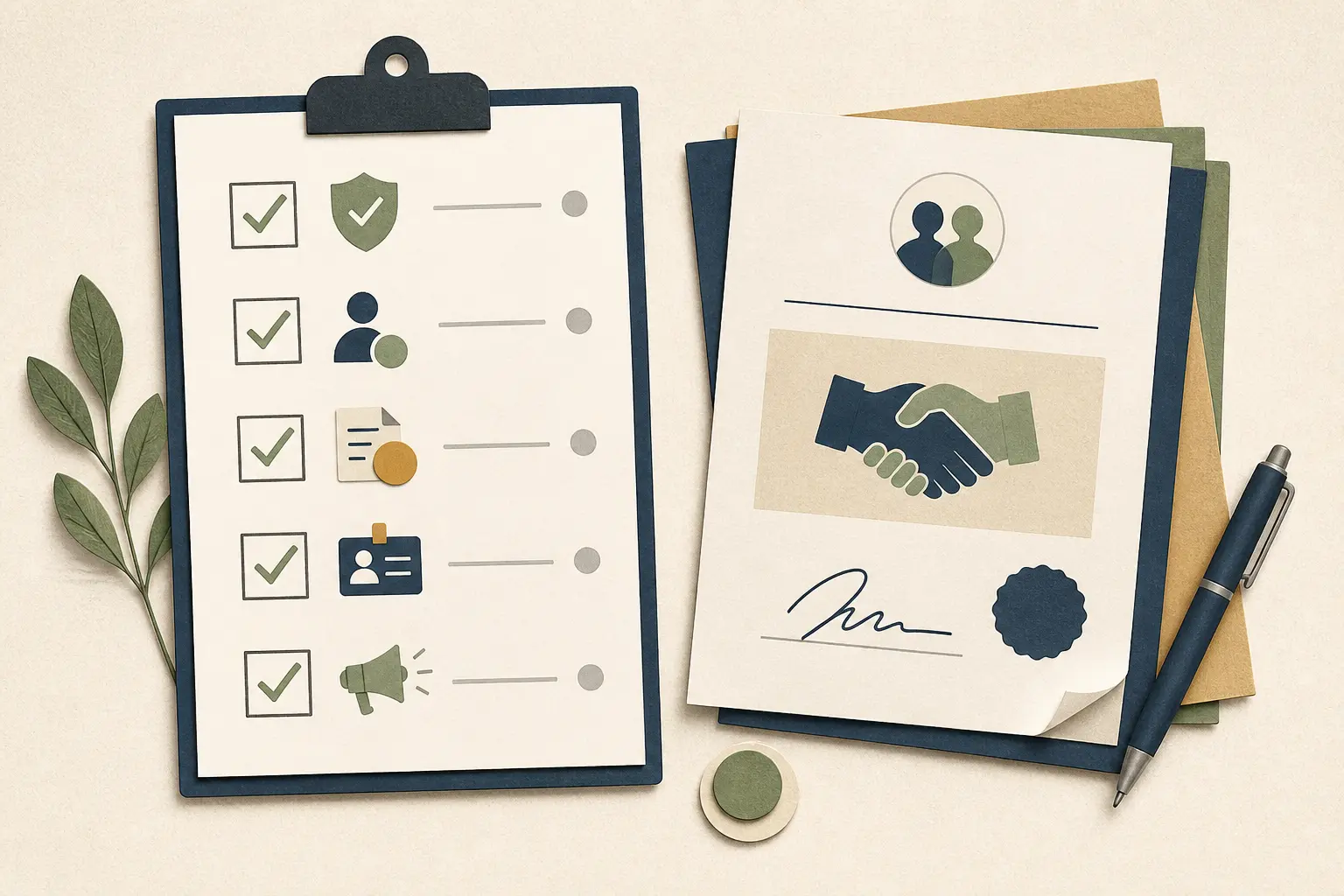 Illustration of compliance checks for a US well contractor referral program