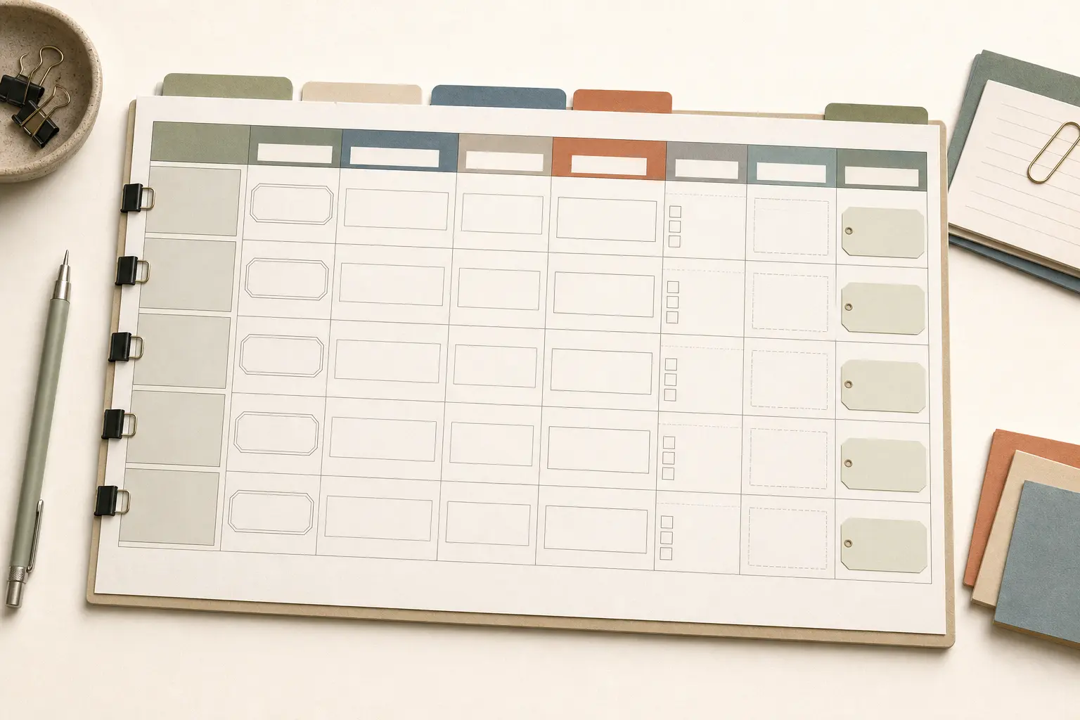 Illustration of a well contractor AI visibility evidence log